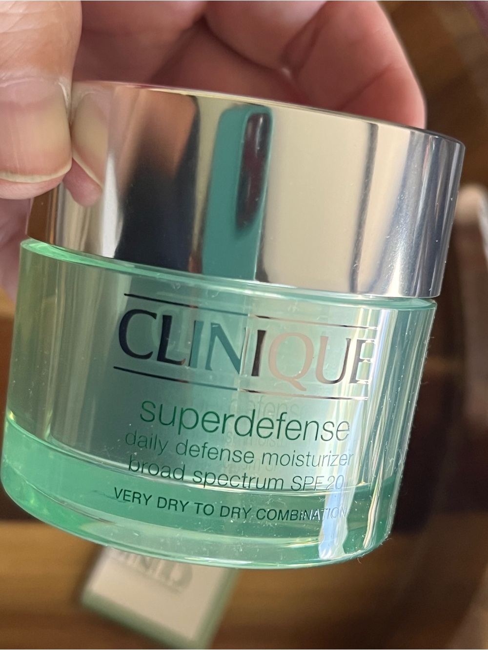 NWT Clinique 1.7 OZ/50 ml Full Size Superdefense Daily Defense MoisturizerSPF20